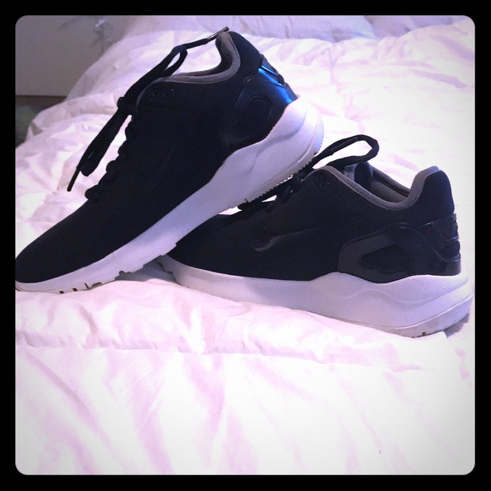 Black and White Nikes